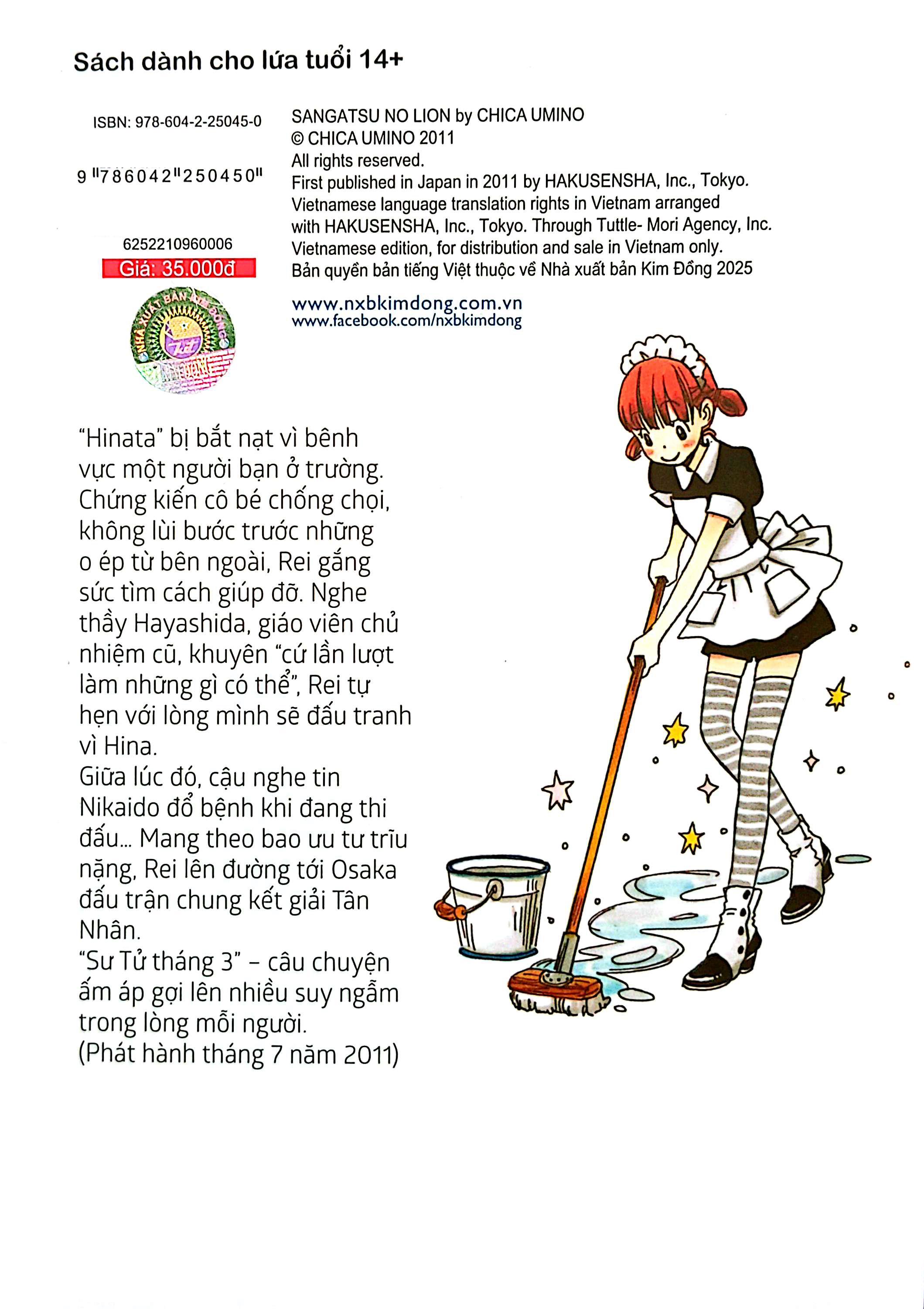 Sách - Sư Tử Tháng 3 - Tập 6 (Tái Bản 2025)