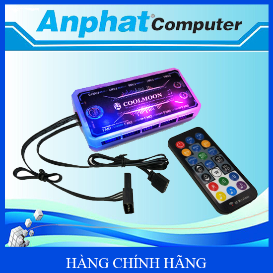 Bộ Hub + Remote nhạc COOLMOON – Hàng Chính Hãng
