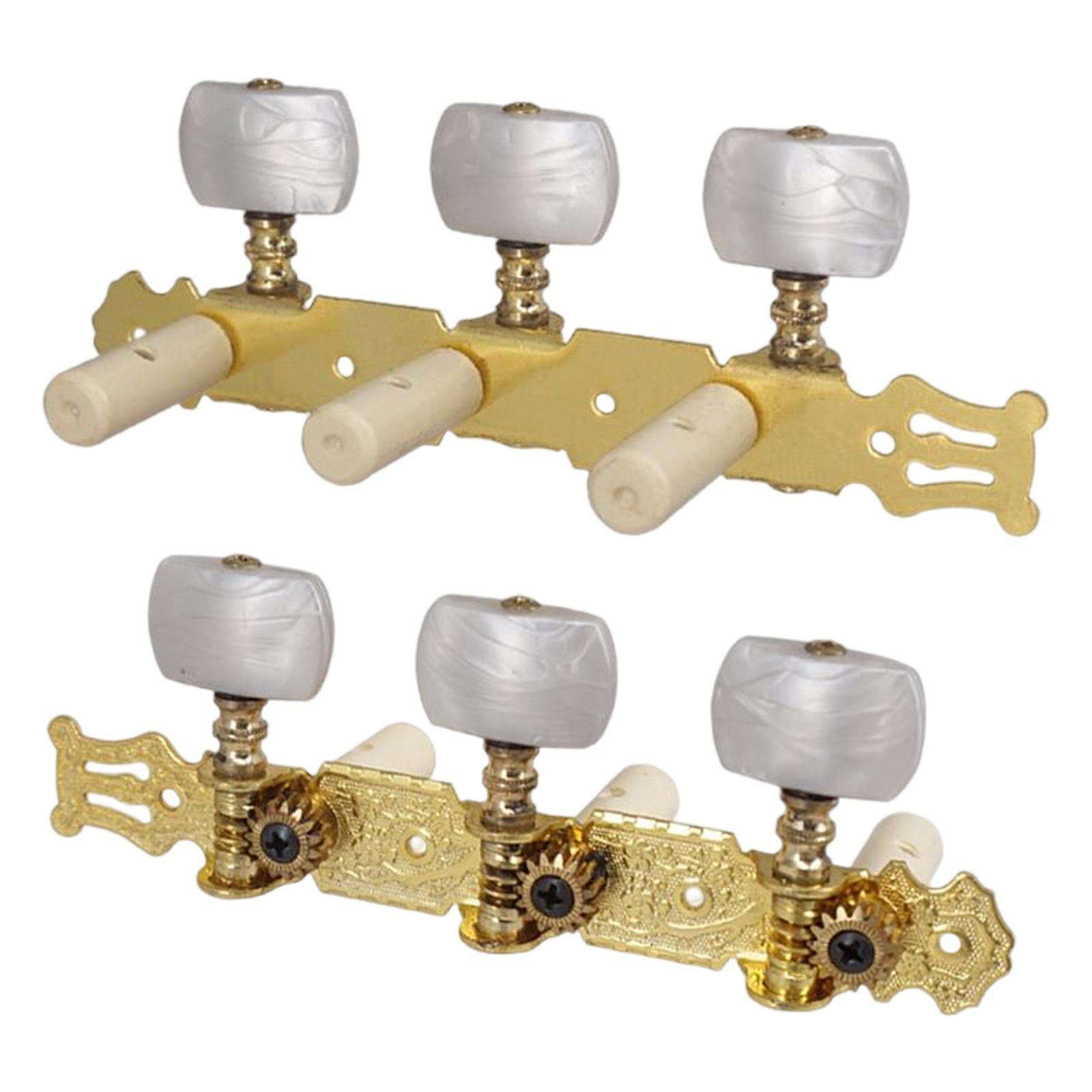 2pcs Acoustic Classical Guitar Strings Tuning Pegs Keys Machine Heads