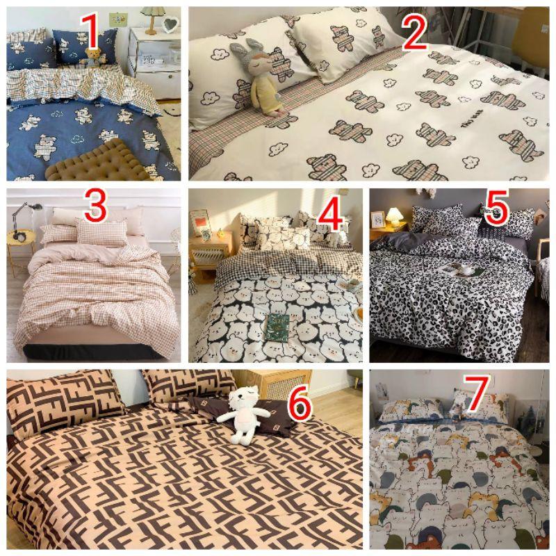 Bộ chăn phao kèm ga gối QUY Bedding mẫu mới cập nhật