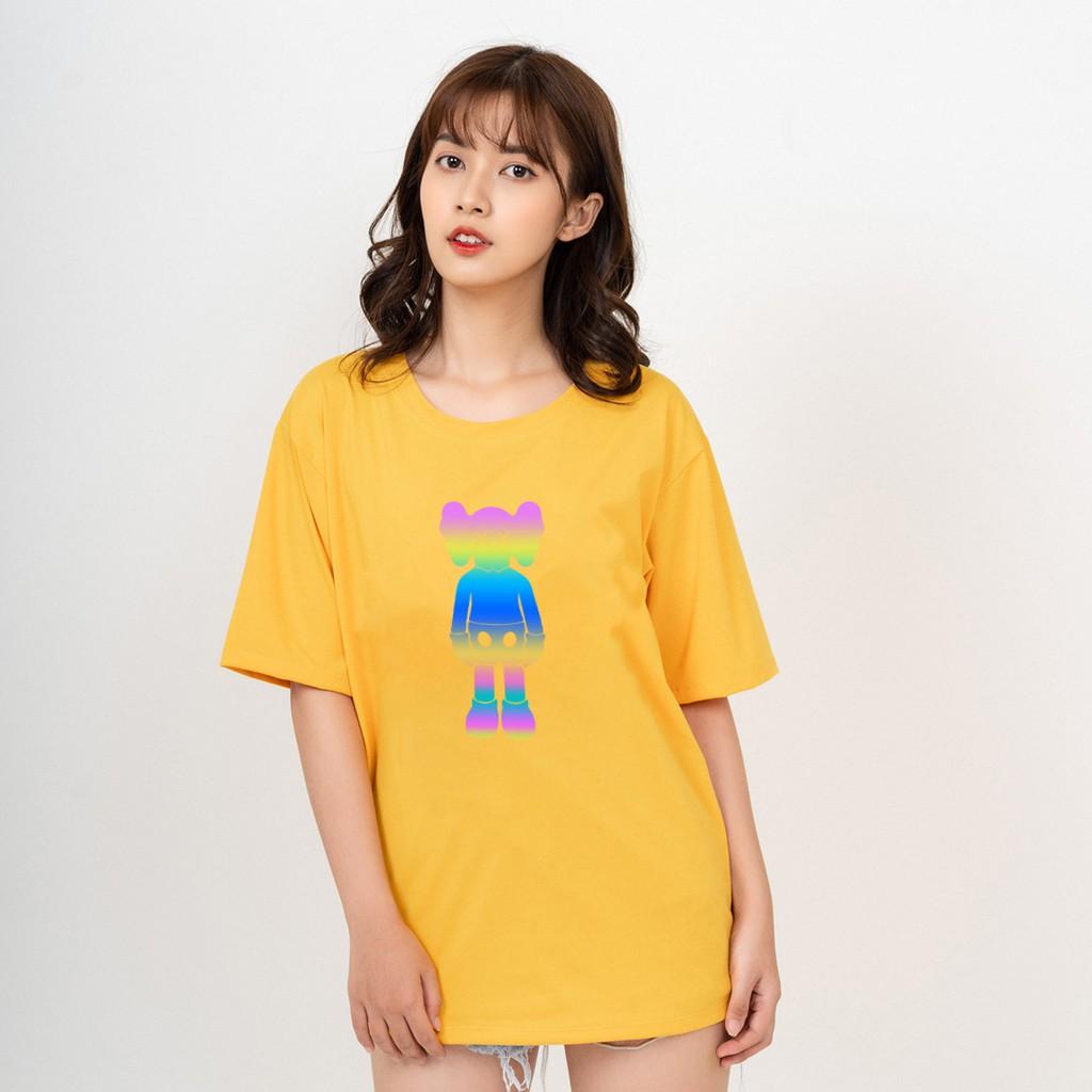 Áo thun unisex dạ quang - Áo thun phản quang Hình KAWS in cao cấp