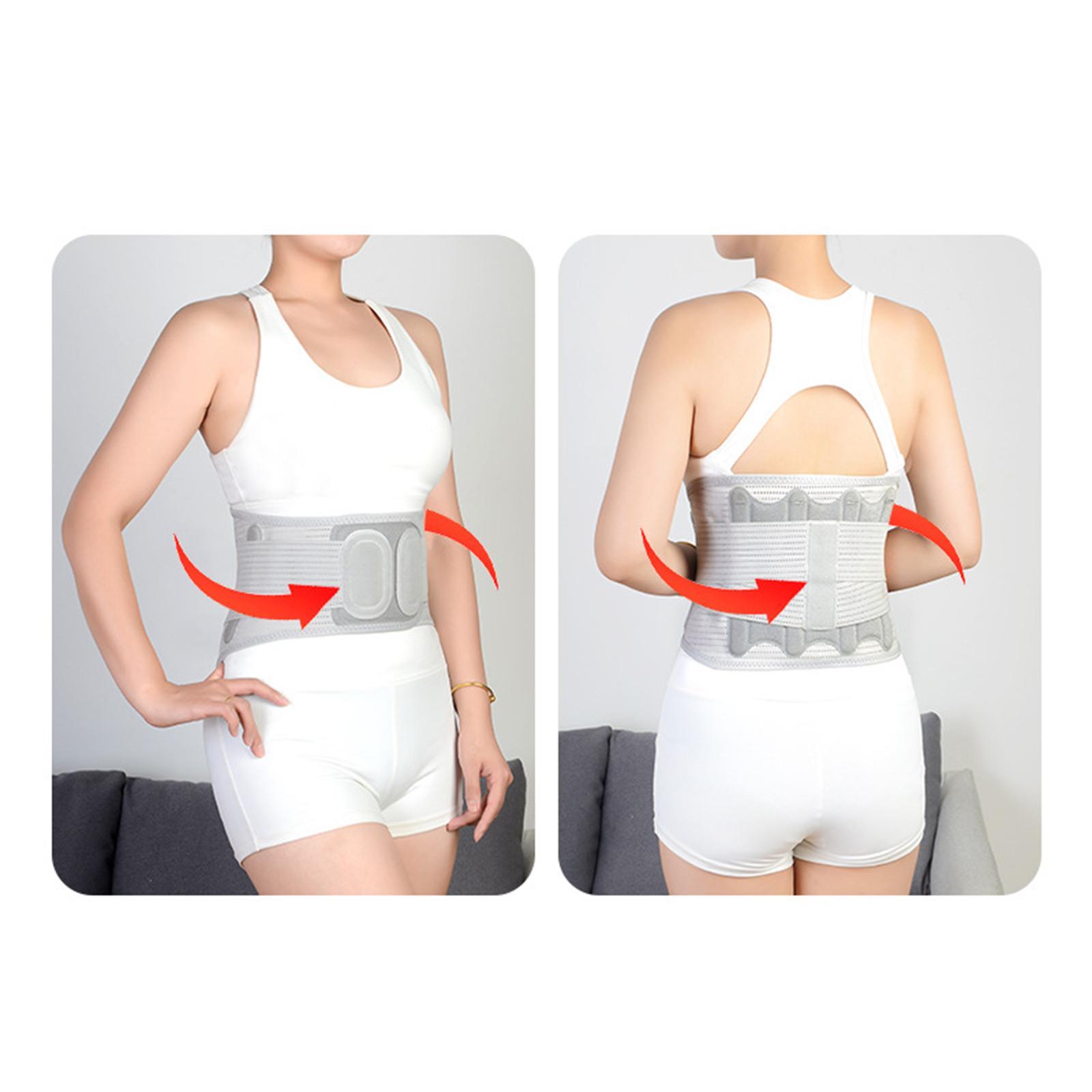 Back Support Belt Waist Protection Belt Adjustable Waist Belt for Men Women