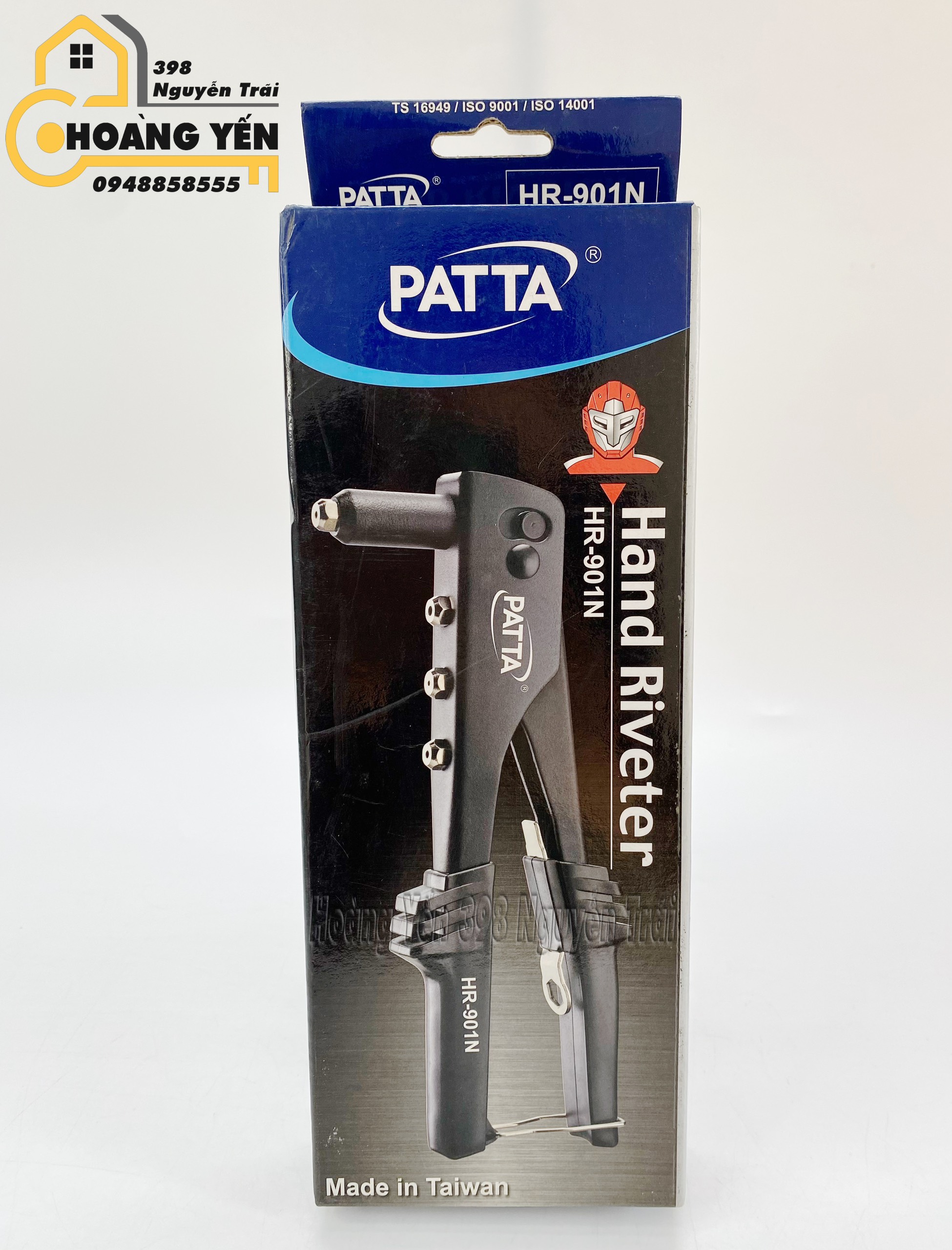 Kìm rút đinh Rive PATTA cao cấp HR-901N Kềm rút đinh Rive cao cấp Kềm rút đinh tán Kìm rút đinh tán