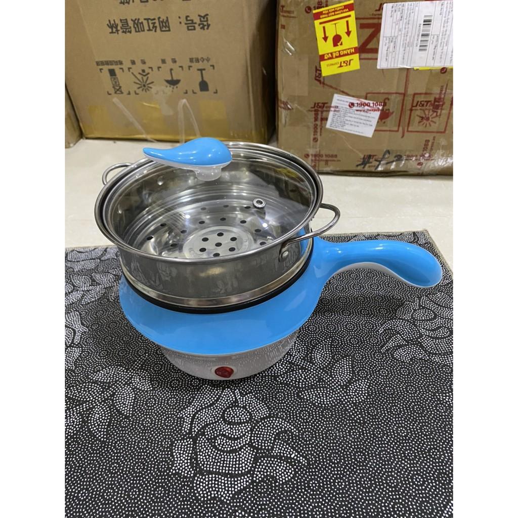 Ca Nấu Mì Mini, Ca Mì 2 Tầng, Nồi Lẩu Điện Đa Năng. Hàng Cao Cấp, Nhỏ Gọn, Tiện Lợi