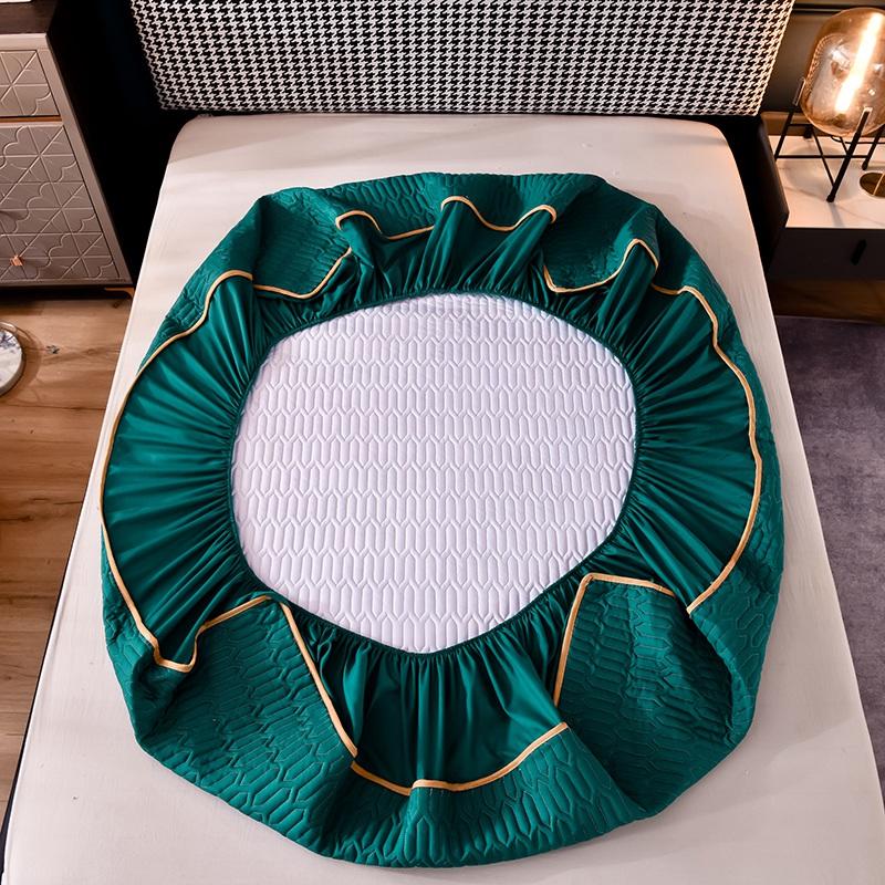 Bedsheet Mền Chần Gòn Với Dày Dây Cao Su Xung Quanh, Đồng Màu, Thoải Mái Và Mềm Mại Tờ, đa Năng Trong Tất Cả Các Mùa