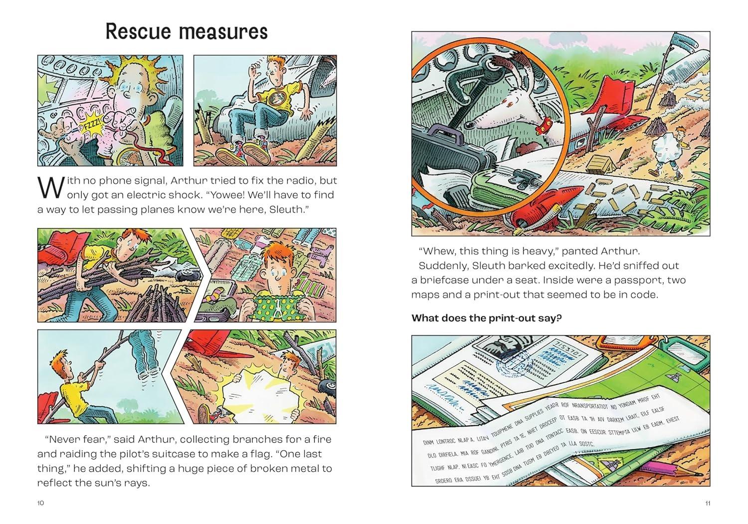 Sách ngoại văn: Agent Arthur's Jungle Journey