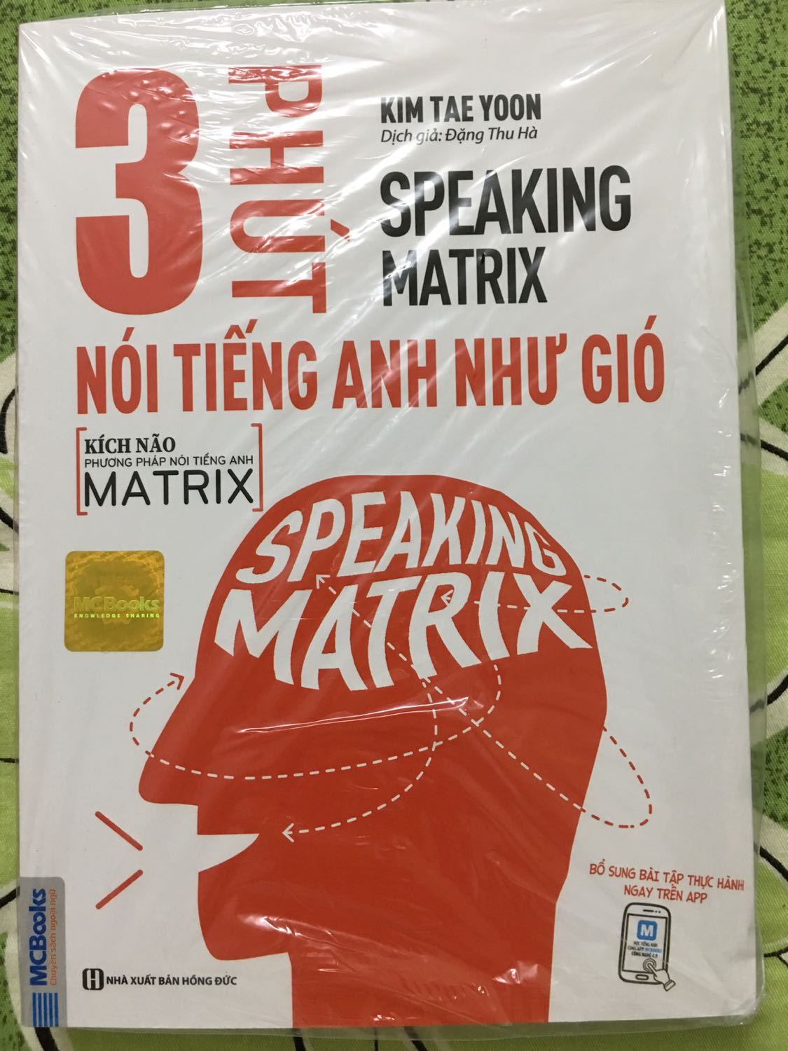 Combo ( Bộ 3 Cuốn ) Nói Tiếng Anh Như Gió - Speaking Matrix - Kèm App Học Online (NHH)