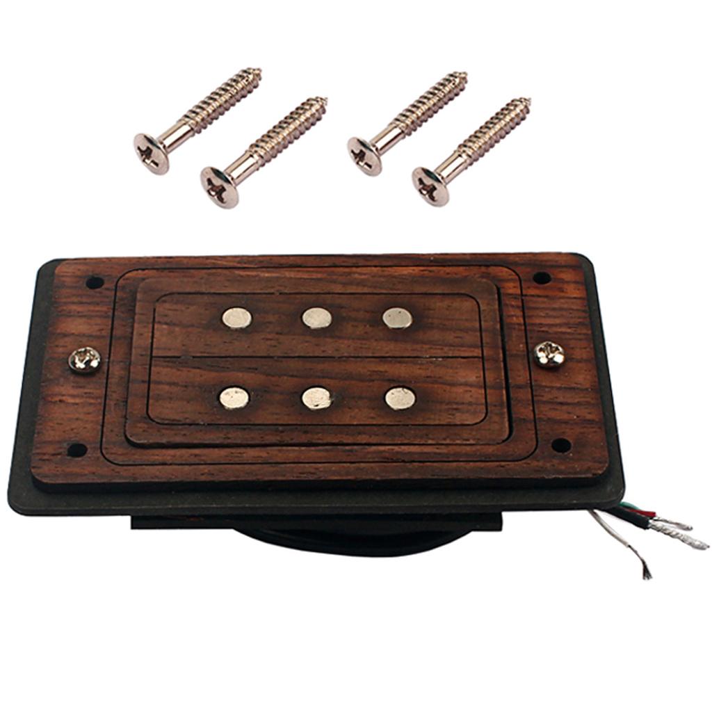 Sunnimix Gỗ Hồng Sắc Humbucker Cho 3 Dây Phần Guitar