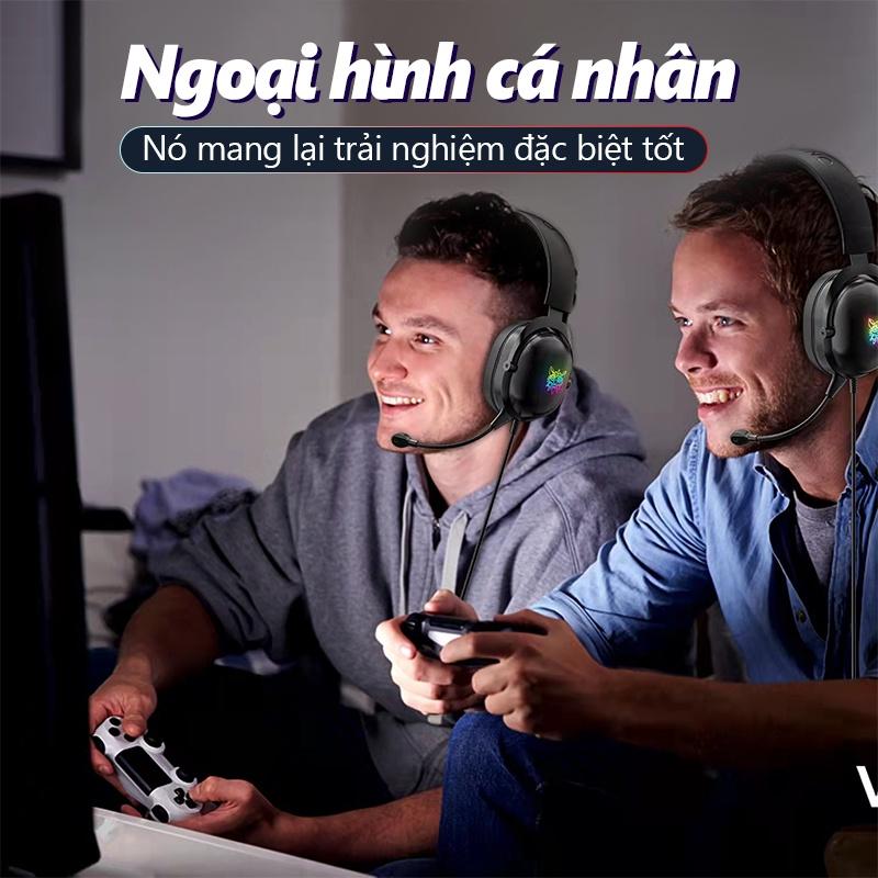 ONIKUMA X11 Tai Nghe Trùm Đầu Chơi Game Có Mic cho điện thoại / Pc / Ps4【Chính hãng】Bảo hành 2 năm [Hàng chính hãng]