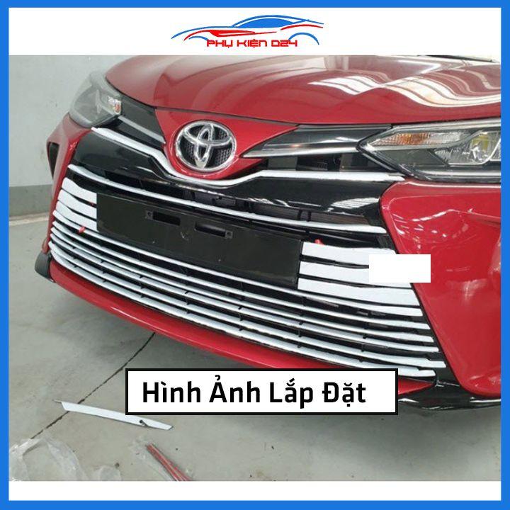 Ốp trang trí mặt ca lăng, calang Vios 2019-2020 trang trí làm đẹp xe