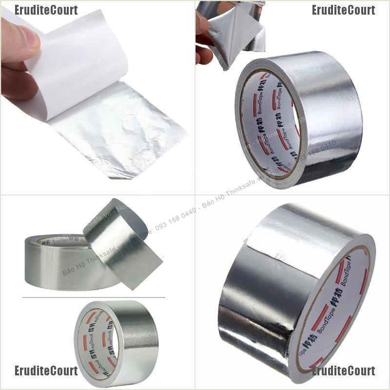 Băng keo nhôm chịu nhiệt , băng dính bạc, chịu nhiệt, cách nhiệt, chống thấm, chống gió, dùng chống thấm , điện lạnh