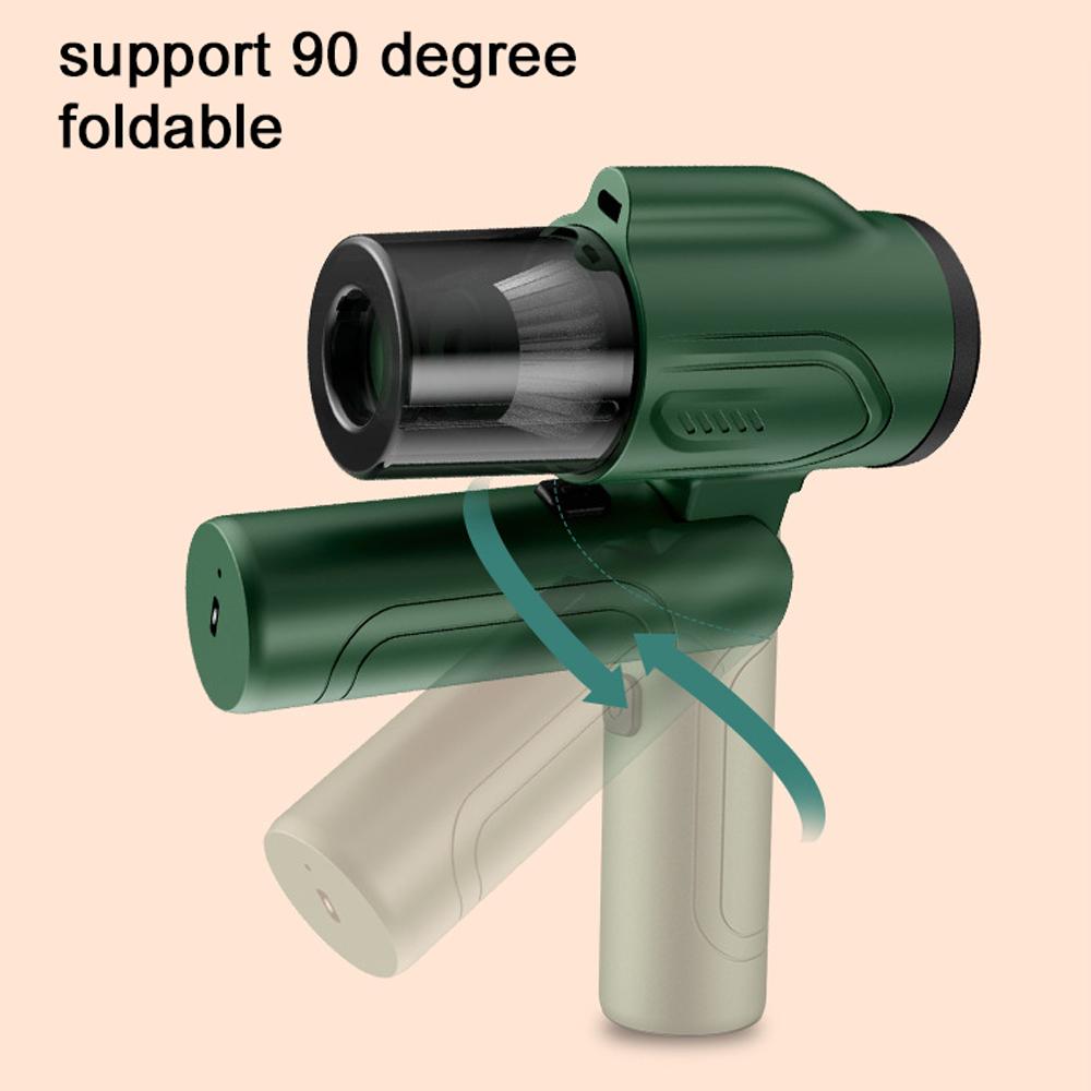 Car Cordless Vacuum Cleaner 3 in 1 Handheld Dust Buster Air Blower Multifunctional Inflator Pump Support 90° Foldable for Home Office Car Interior