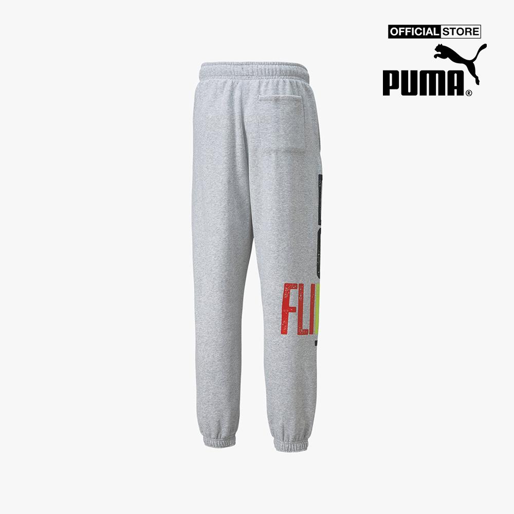 PUMA - Quần jogger nam lưng thun Playbook Basketball 534189