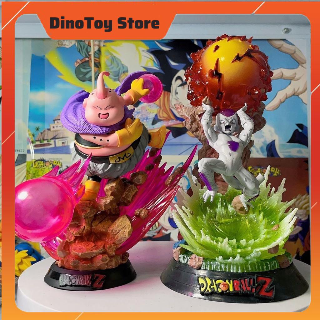Mô hình dragonball goku Majin Buu & Frieza Phi de mới ra siêu đẹp - có đèn led
