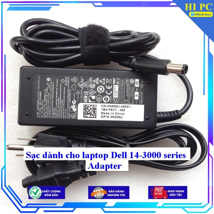 Sạc dành cho laptop Dell 14-3000 series Adapter - Kèm Dây nguồn - Hàng Nhập Khẩu