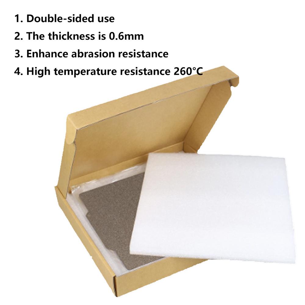 Tấm thép lò xo PEI hai mặt mới  với đế từ tính 220/235/310mm cho Creality Ender 3 V2 CR-6 SE CR10 KP3S