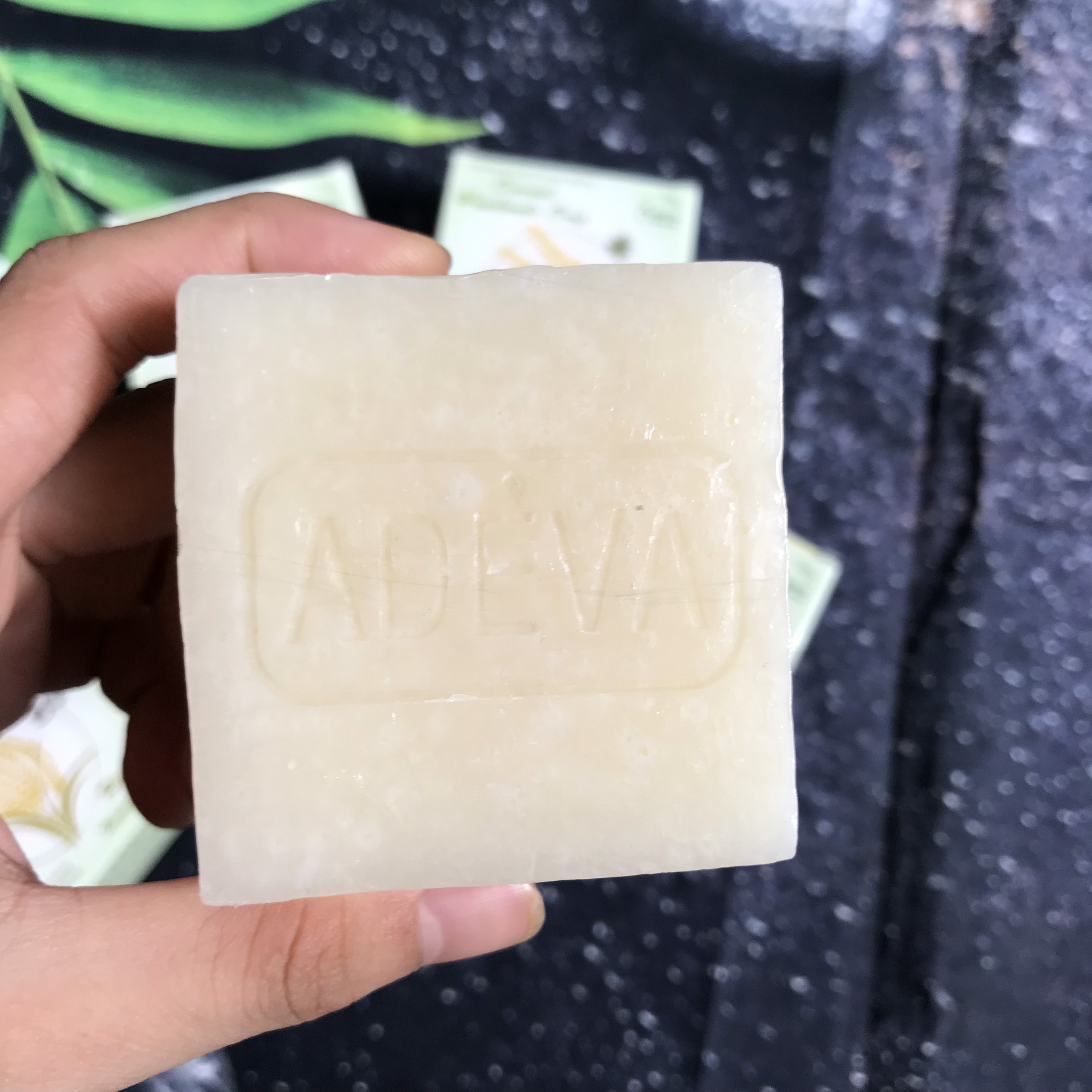 Xà bông handmade Cám gạo - Set 6 soap Adeva Naturals