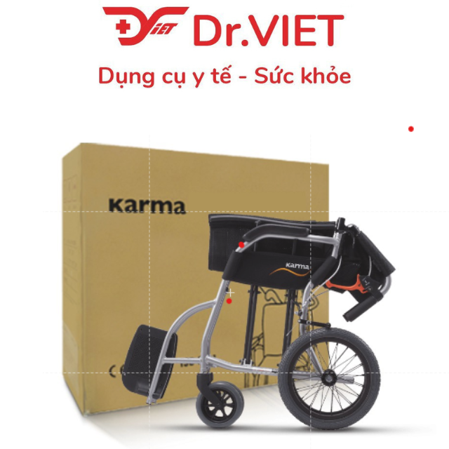 Xe Lăn KARMA ERGO LITE Cao cấp đa năng, siêu nhẹ và chắc chắn