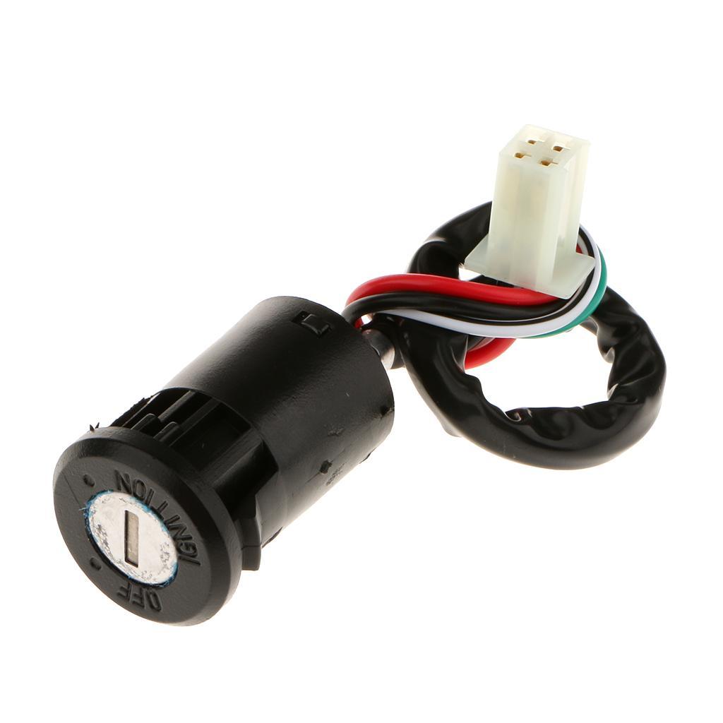 3x Ignition Switch Ignition Lock Cylinder Fit for ATV Quad & Dirt Bikes