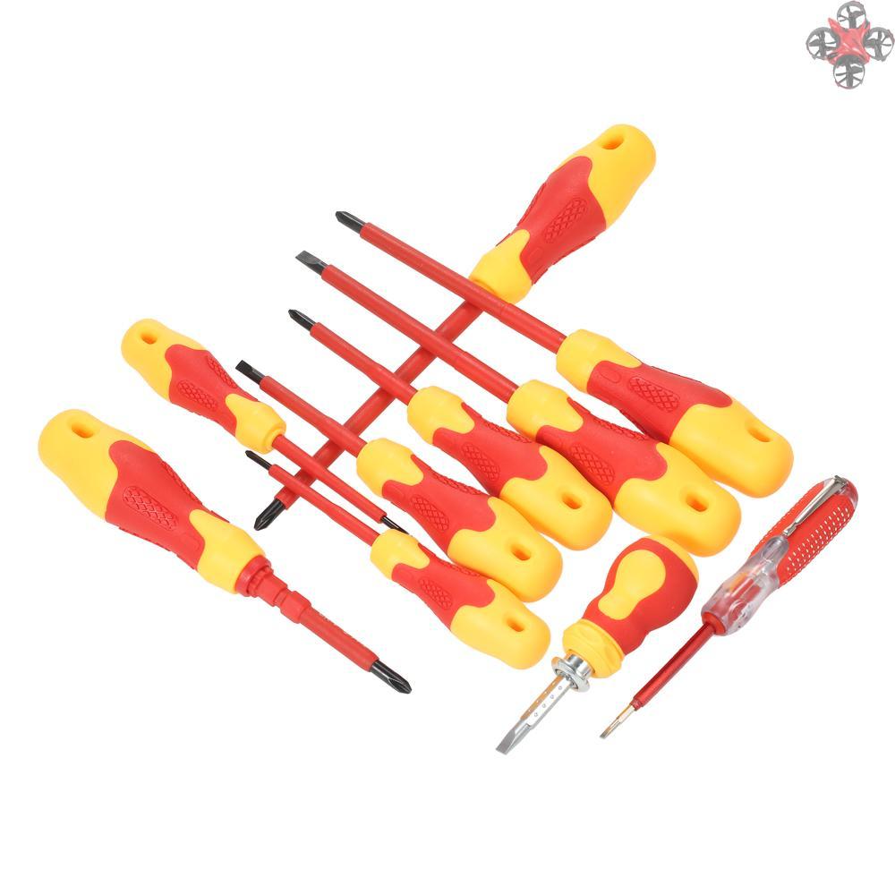 Set 10 Tua Vít 1000v Cách Điện Chuyên Dụng