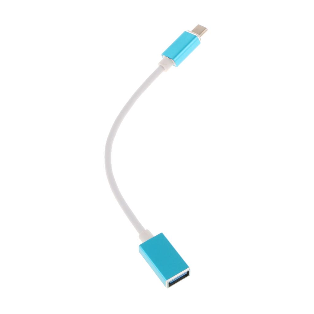 USB C To USB 3.0 A Female Adapter Cable USB-C OTG Cable For New Macbook