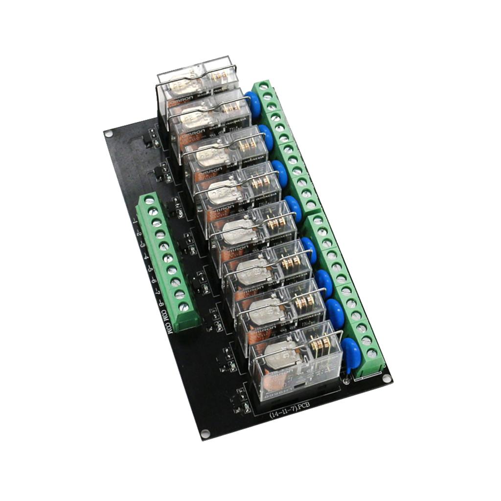 8CH Channel Relay Module Controller Expansion Driver Board DC 24V / 12V NPN