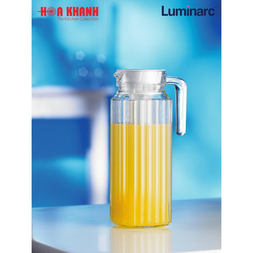 Bình Nước Thủy Tinh Luminarc Quadro 1.1L - G2666