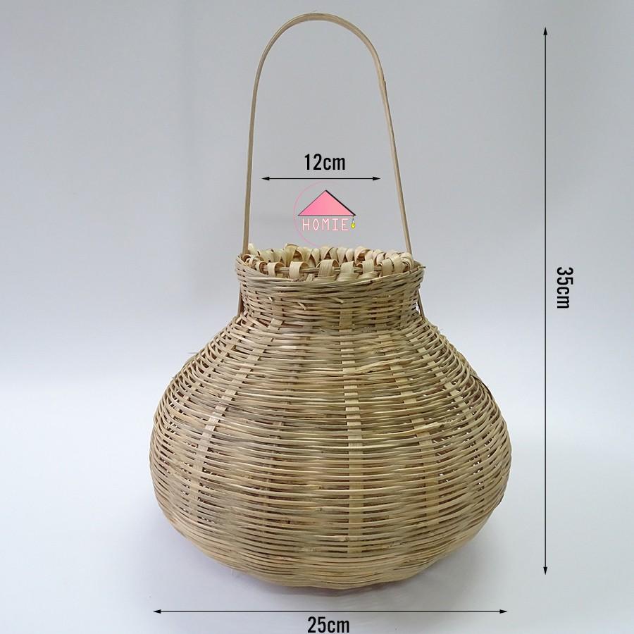 Giỏ cá cô Tâm trang trí độc đáo