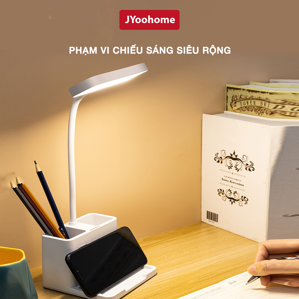 Đèn Học, Đọc Sách, Làm Việc - 3 Chế Độ Sáng Bảo Vệ Mắt - Đèn Bàn Học Chống Cận Thị - Hàng Chính Hãng