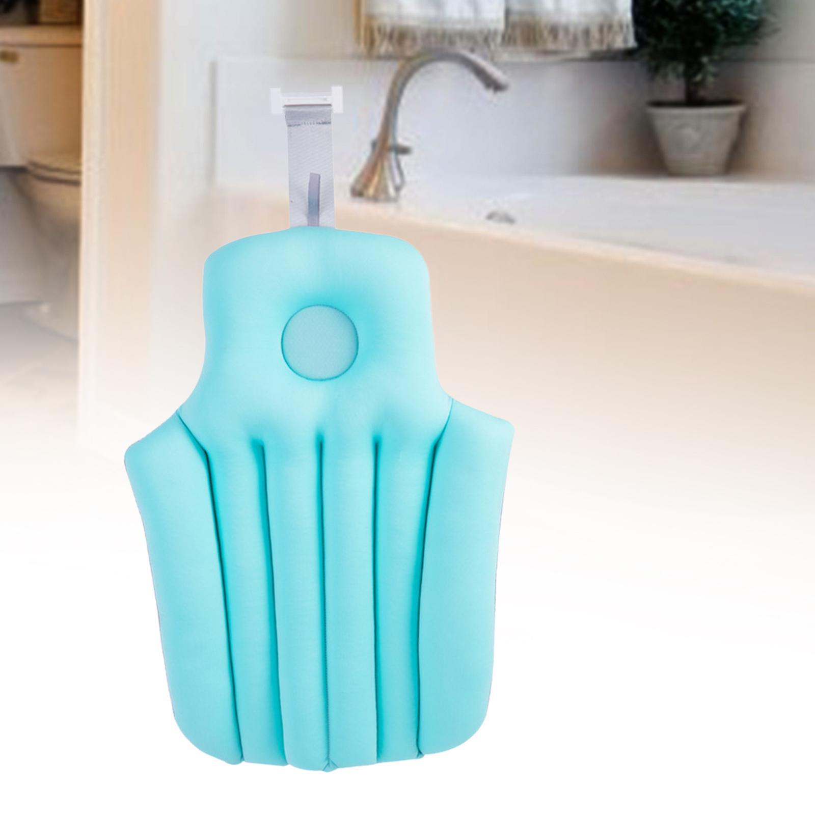 Bath Pillow, Relaxing Bath Pillows for Tub Neck and Back Support, Bathtub Pillow Headrest Cushion, Bath Tub Pillow, Bath Accessories