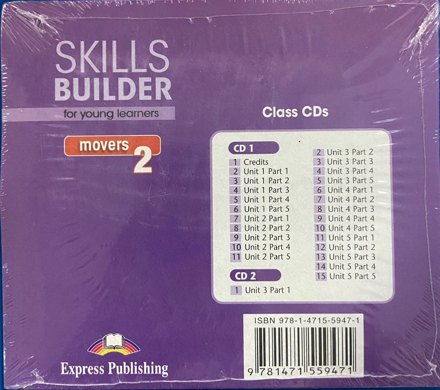 Skills Builder For Young Learners Movers 2 Class Cds (Set Of 2)