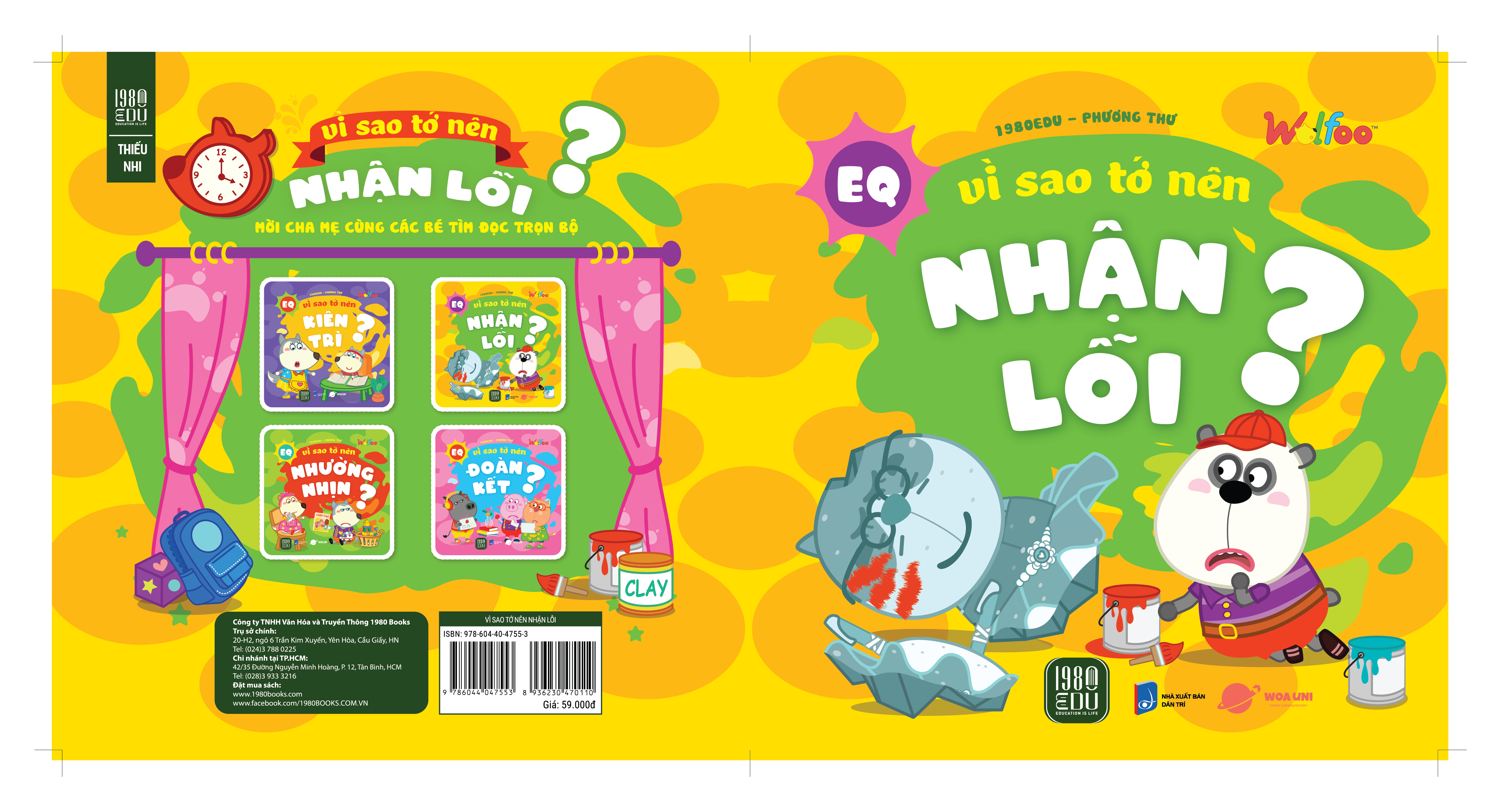WOLFOO EQ – VÌ SAO TỚ NÊN NHẬN LỖI