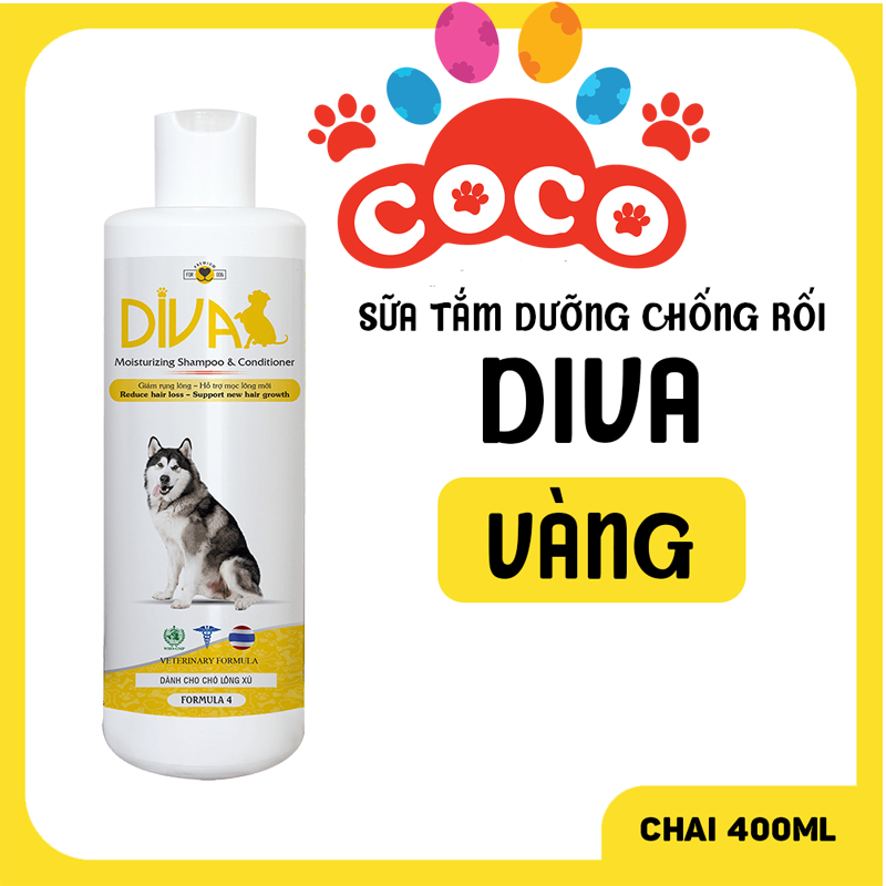 Sữa tắm dưỡng ẩm cho chó lông xù - DIVA 4