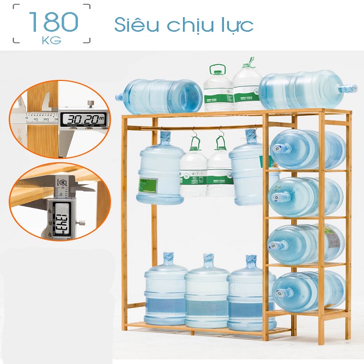 Tủ quần áo trống khung tre