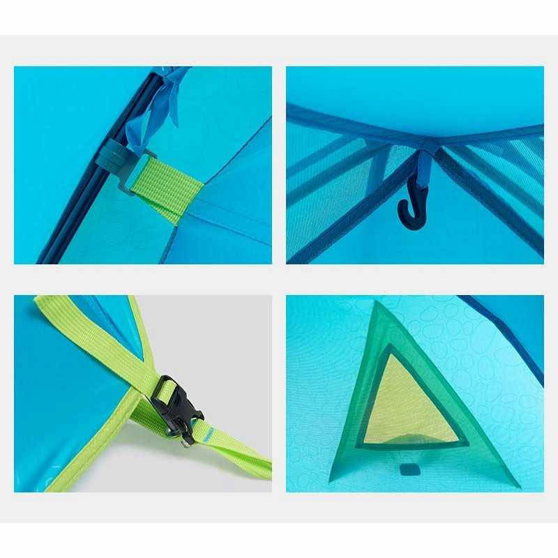 Lều Naturehike 4 người chính hãng, nhẹ, chống nước, chống tia UV, dễ dàng lắp đặt NH18Z044-P