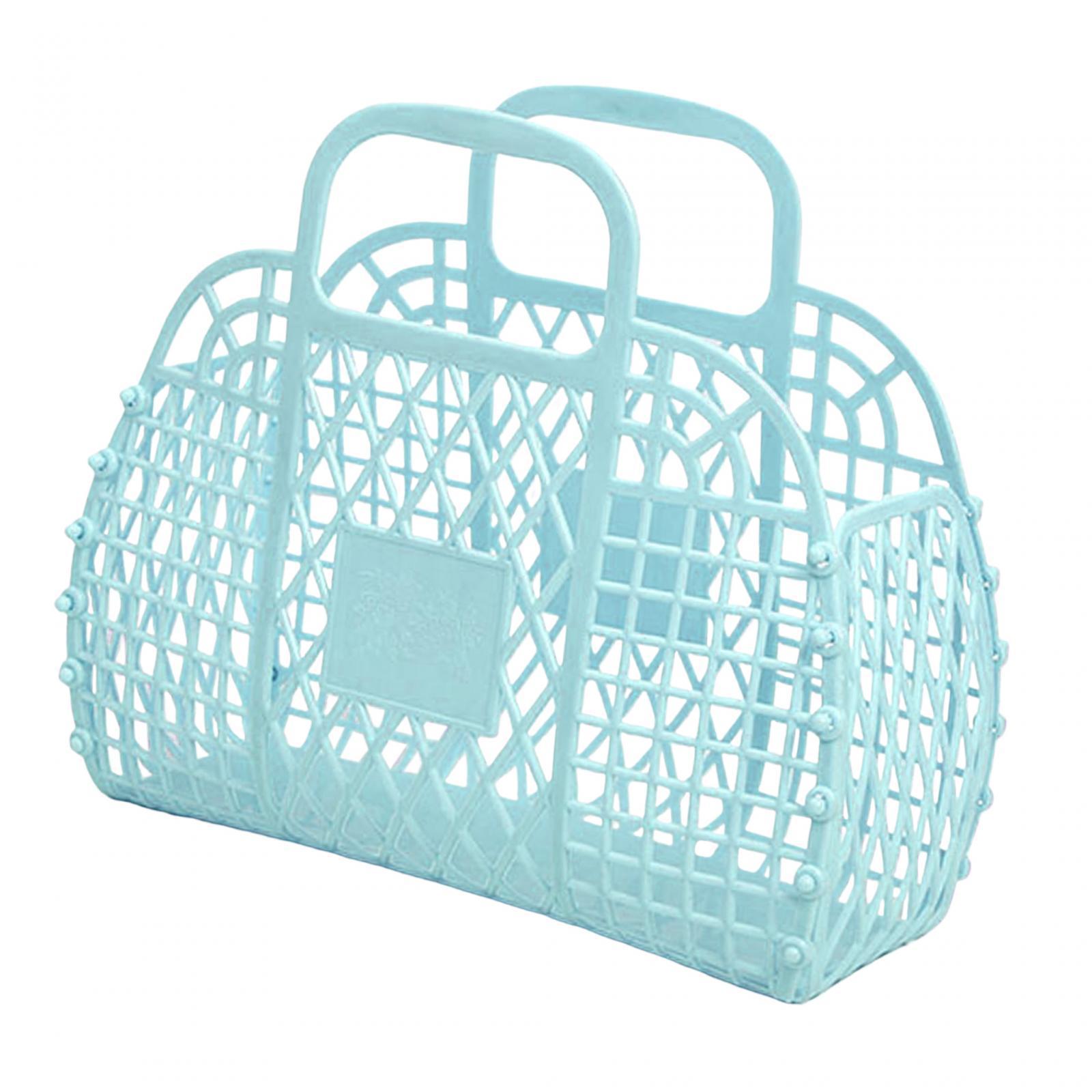 Shower Basket Dorm Beach Tote Bags for Bathroom Kitchen