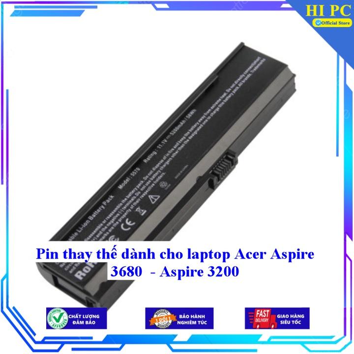 Pin thay thế dành cho laptop Acer Aspire 3680 - Aspire 3200 - Hàng Nhập Khẩu