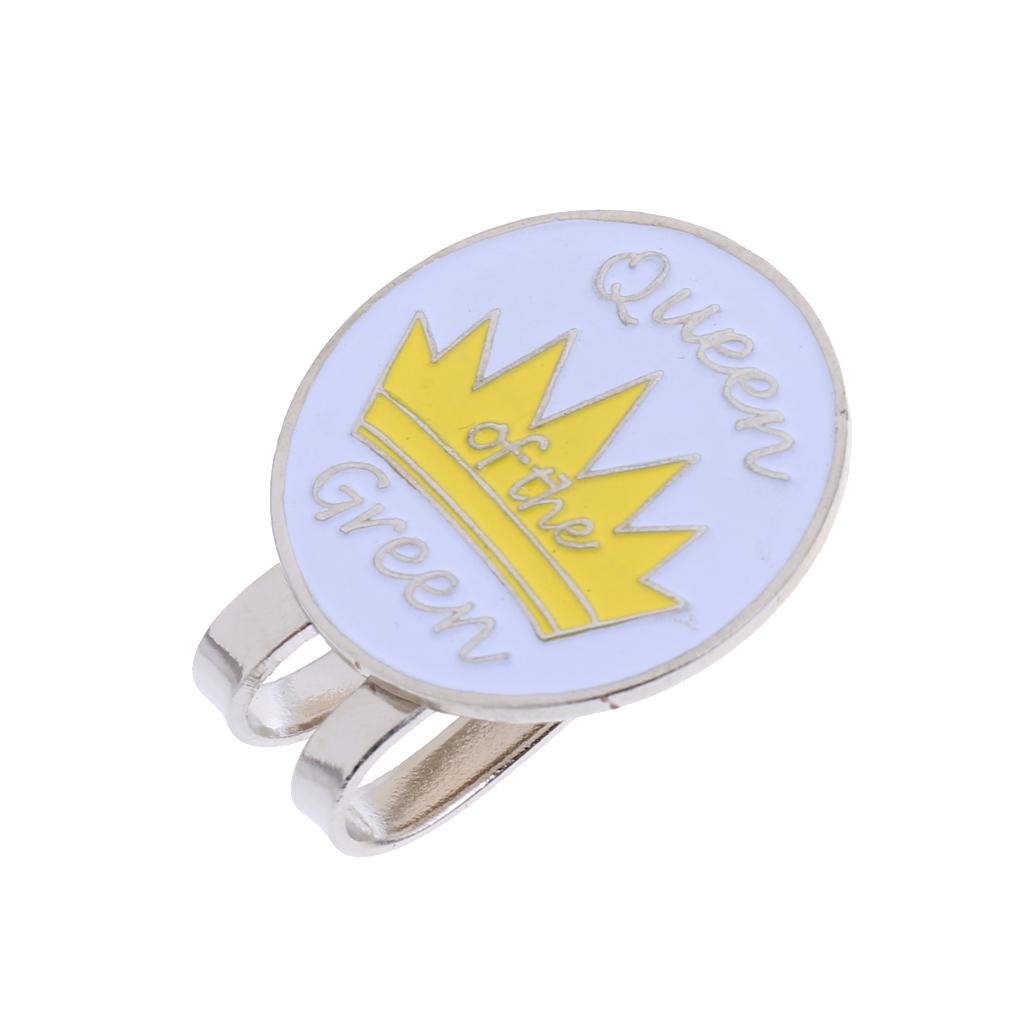 Alloy Golf Hat / Cap / Visor Clip with Magnetic Golf Ball Marker Golf Accessories
