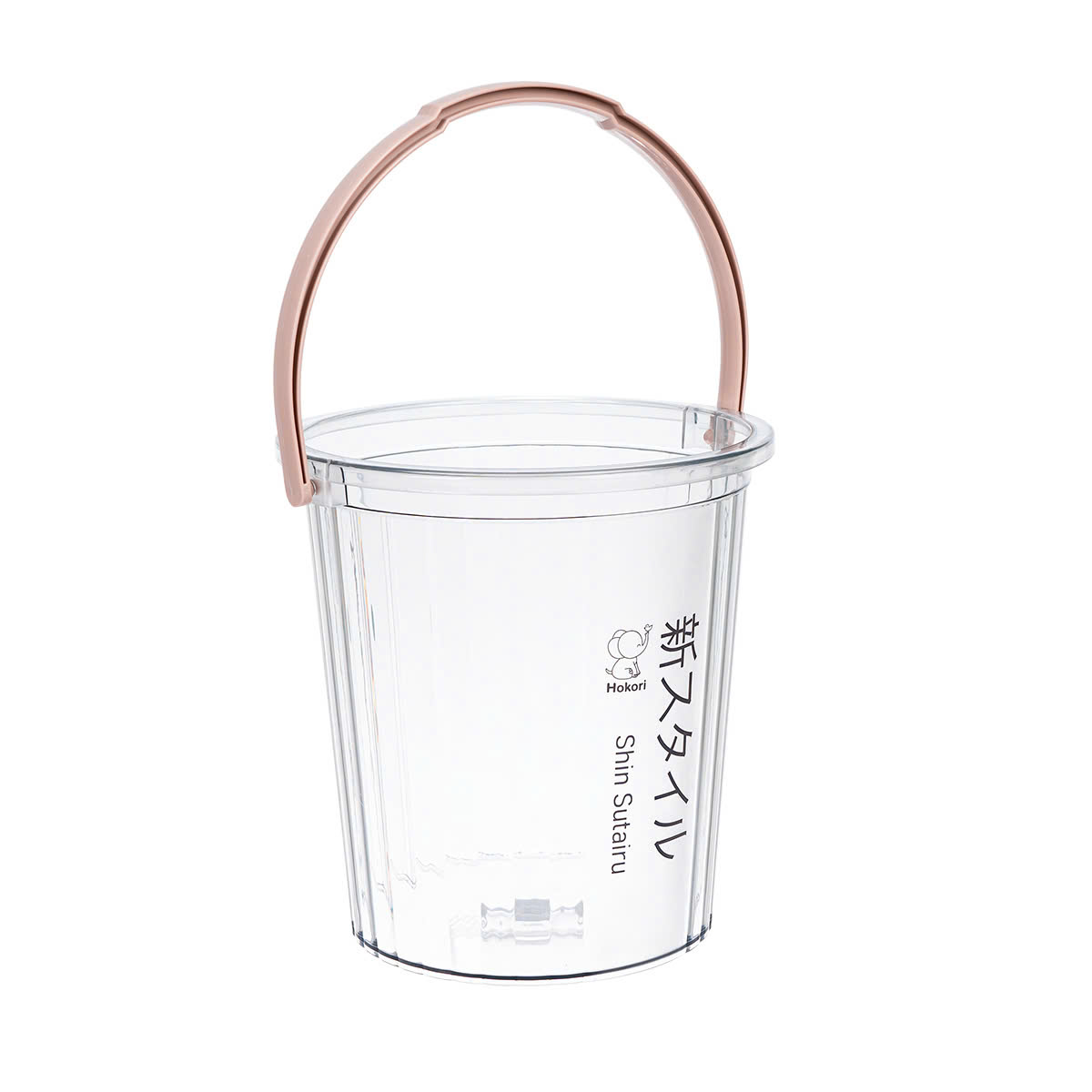 Xô trong 10L HOKORI nhựa VIỆT NHẬT cao cấp - Quai xách, đựng nước, đá - Hàng chính hãng