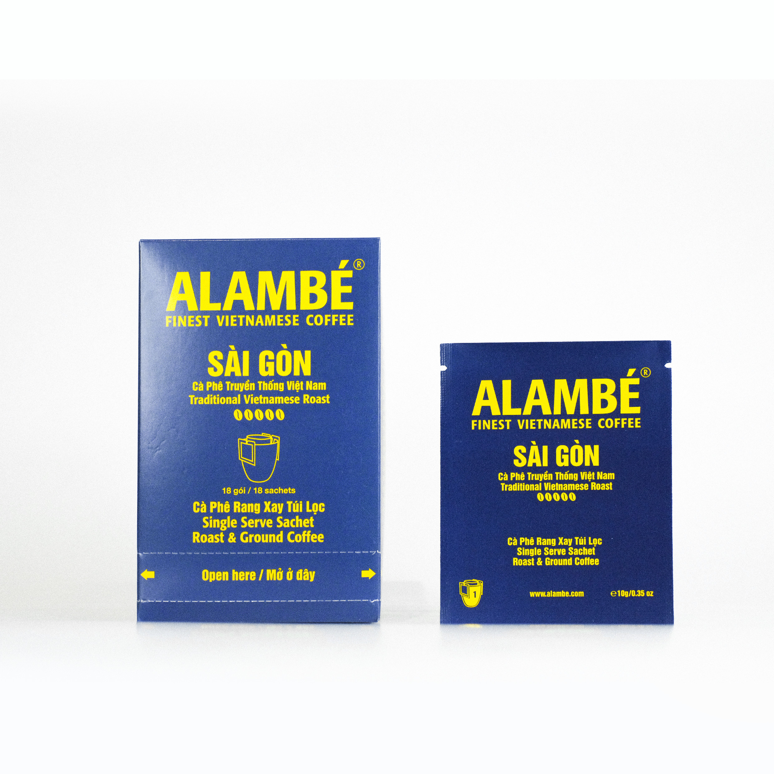 CÀ PHÊ TÚI LỌC ALAMBÉ - SÀI GÒN
