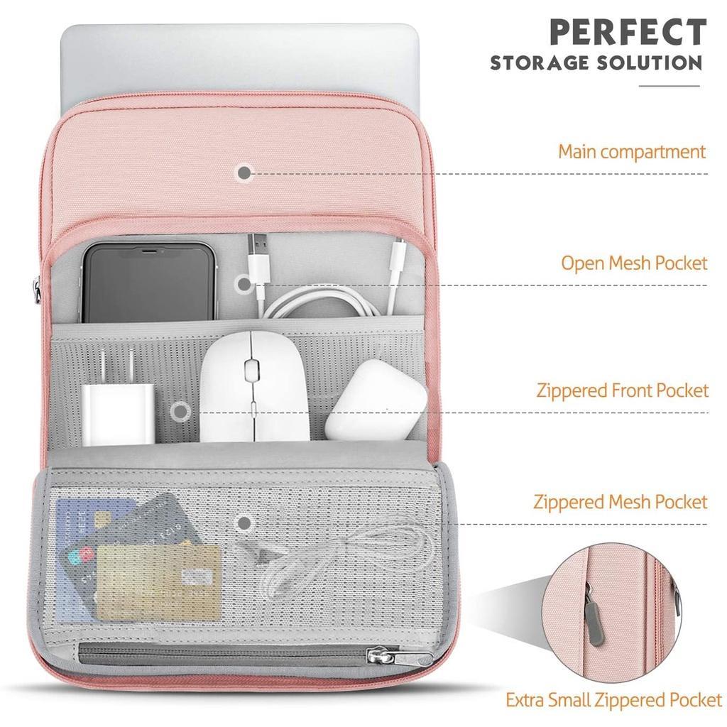 Túi Đựng Máy Tính Bảng 12.9 Inch Có Túi Đựng Cho iPad Pro 12.9 2021/2020/2018 Go 12.4"