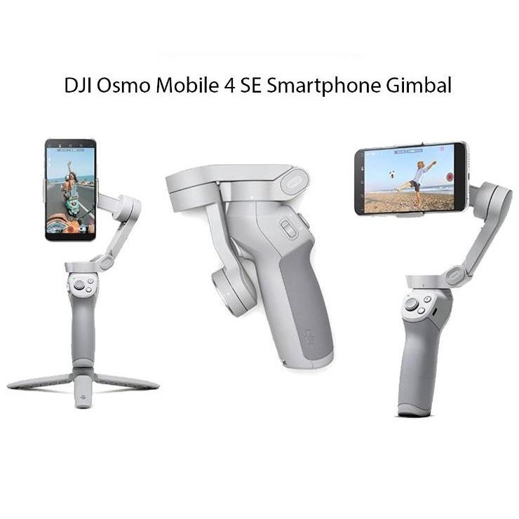 Tay cầm chống rung cho điện thoại DJI Osmo Mobile 4 SE, - Hàng Chính Hãng