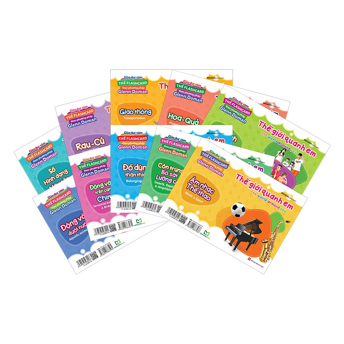 Hộp Thẻ Flashcard Thế Giới Quanh Em