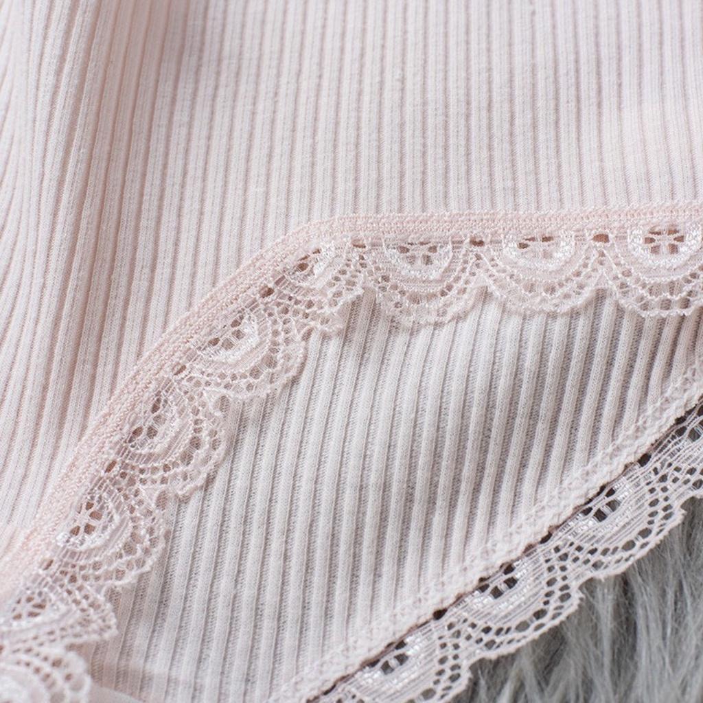 Quần Lót Nữ Cotton Bigsize Viền Ren Kháng Khuẩn D07