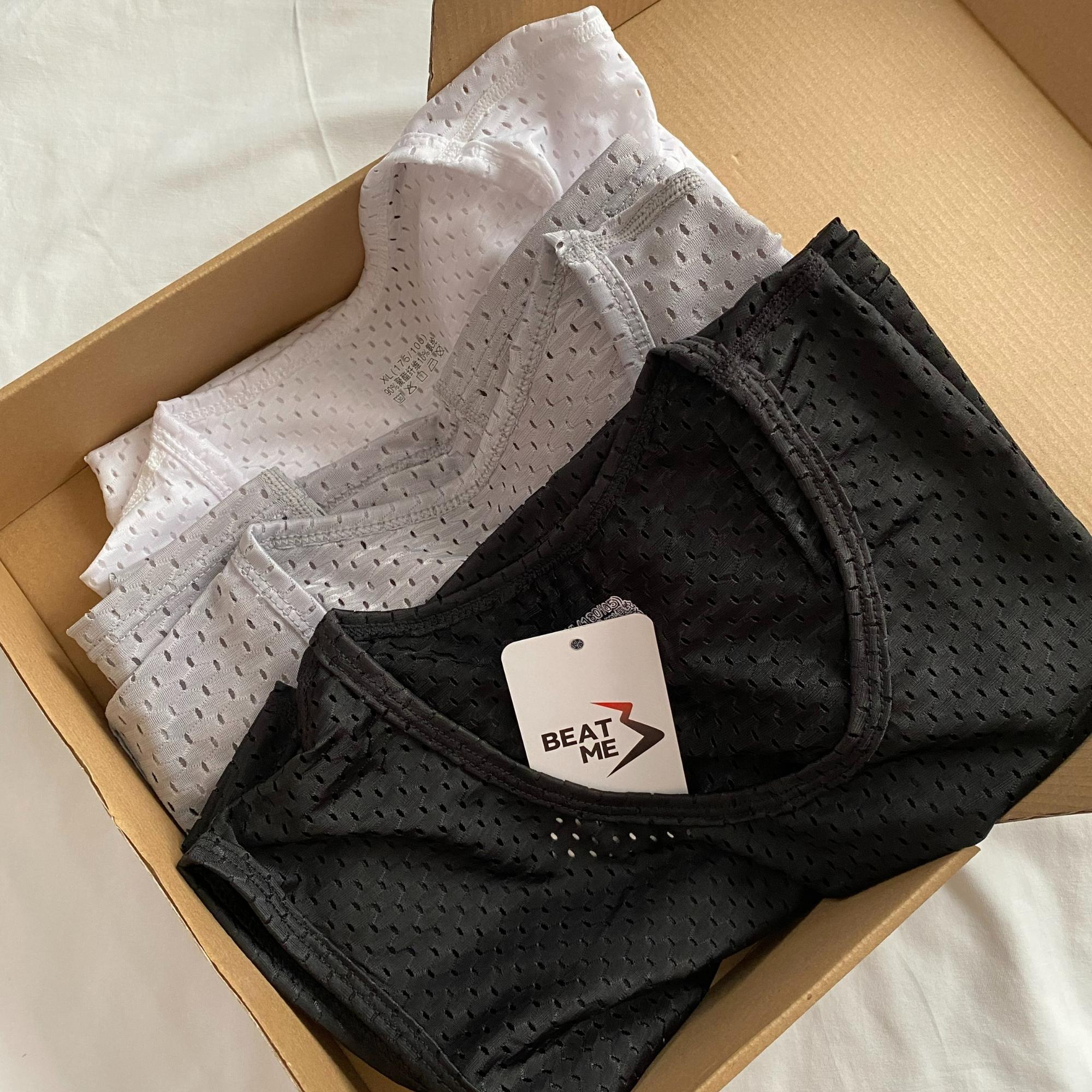 Combo 3 Áo Tank Top Thể Thao Tập Gym Mặc Nhà Beatme Form Thoải Mái Vải Lưới Siêu Thoáng Mát Mau Khô Hút Mồ Hôi Mùa Hè