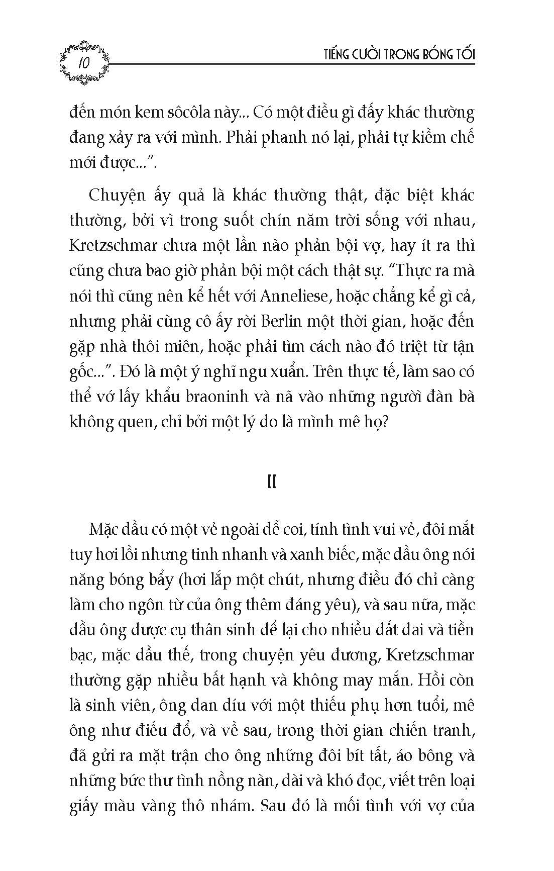 Tiếng Cười Trong Bóng Tối - Tác giả Vladimir Nabokov; Nguyễn Thị Kim Hiền dịch