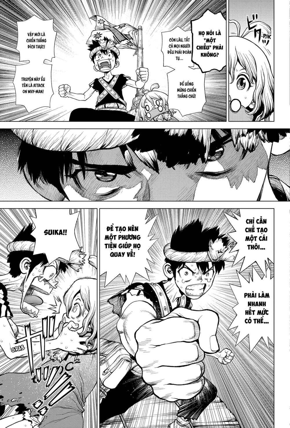 dr.stone - hồi sinh thế giới chapter 210 15