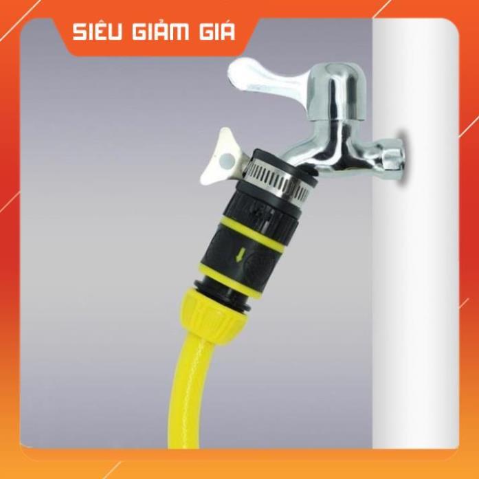 Vòi xịt nước tăng áp thông minh rửa xe, tưới cây có đầu xoay tiện lợi