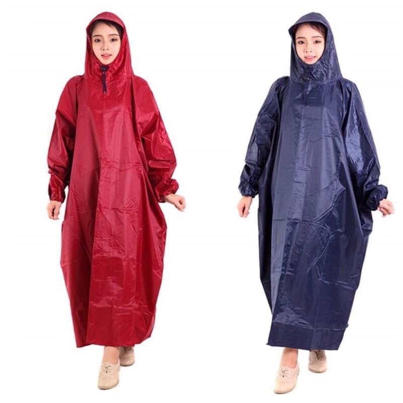 Áo mưa Bít trơn vải dù không xe tà