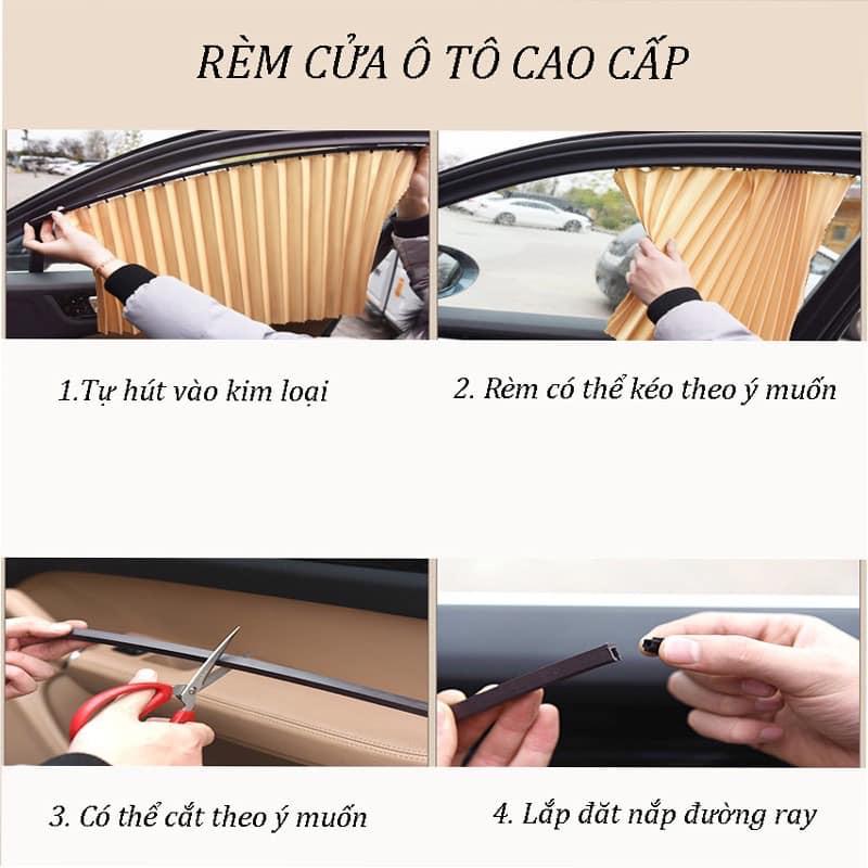 RÈM CHE NẮNG NAM CHÂM, RÈM CHẮN NẮNG CỬA HÔNG Ô TÔ, CHỐNG TIA UV SIÊU BỀN ĐẸP